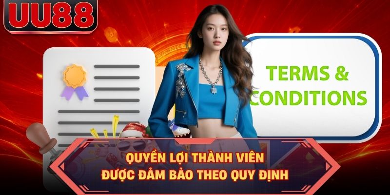 Quyền lợi thành viên được đảm bảo theo quy định Quyền lợi thành viên được đảm bảo theo quy định